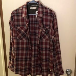 Eleven West Flannel Shirt Size Medium